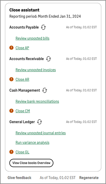 Copilot Close Assistant panel.
